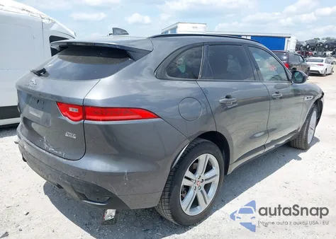 2018 Jaguar F-Pace 25T R-Sport из США, поврежденный, VIN SADCL2FX9JA325458